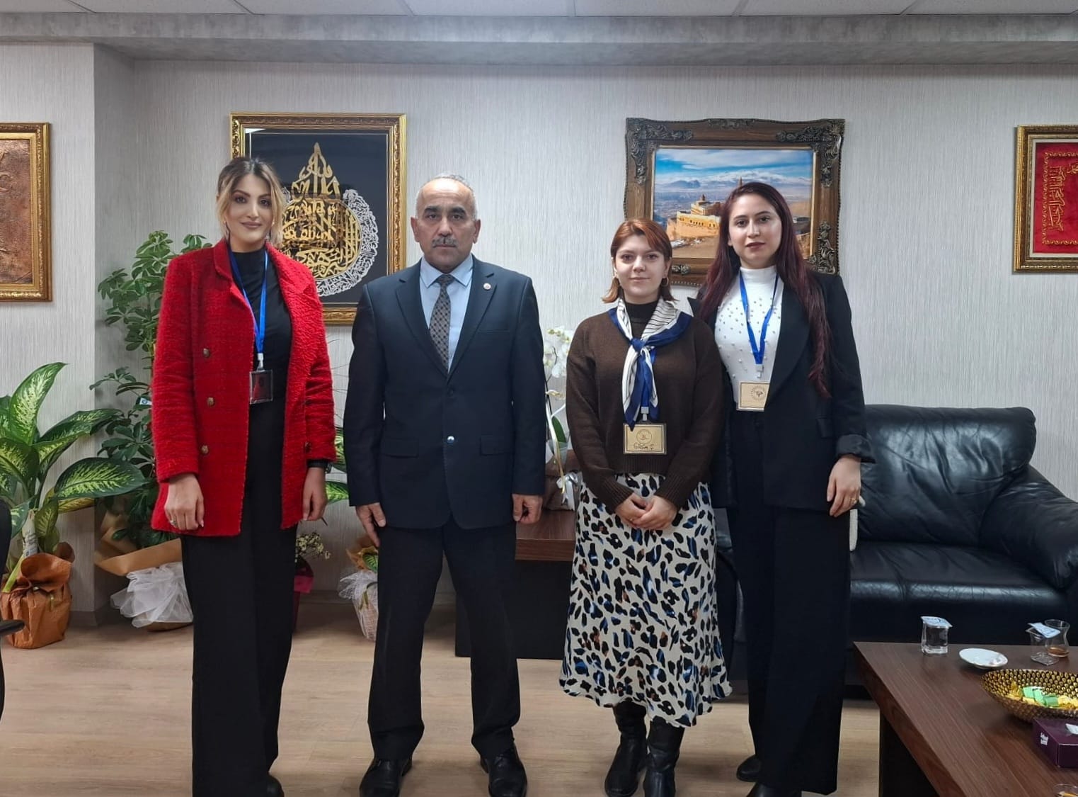 TELEKOM PLATFORMU TEMSİLCİLERİNDEN TÜRK DİYANET VAKIF-SEN’E TANIŞMA ZİYARETİ