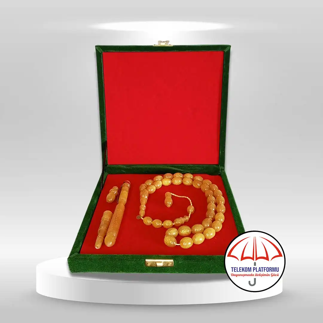 FULL Takım Kehribar Tesbih 