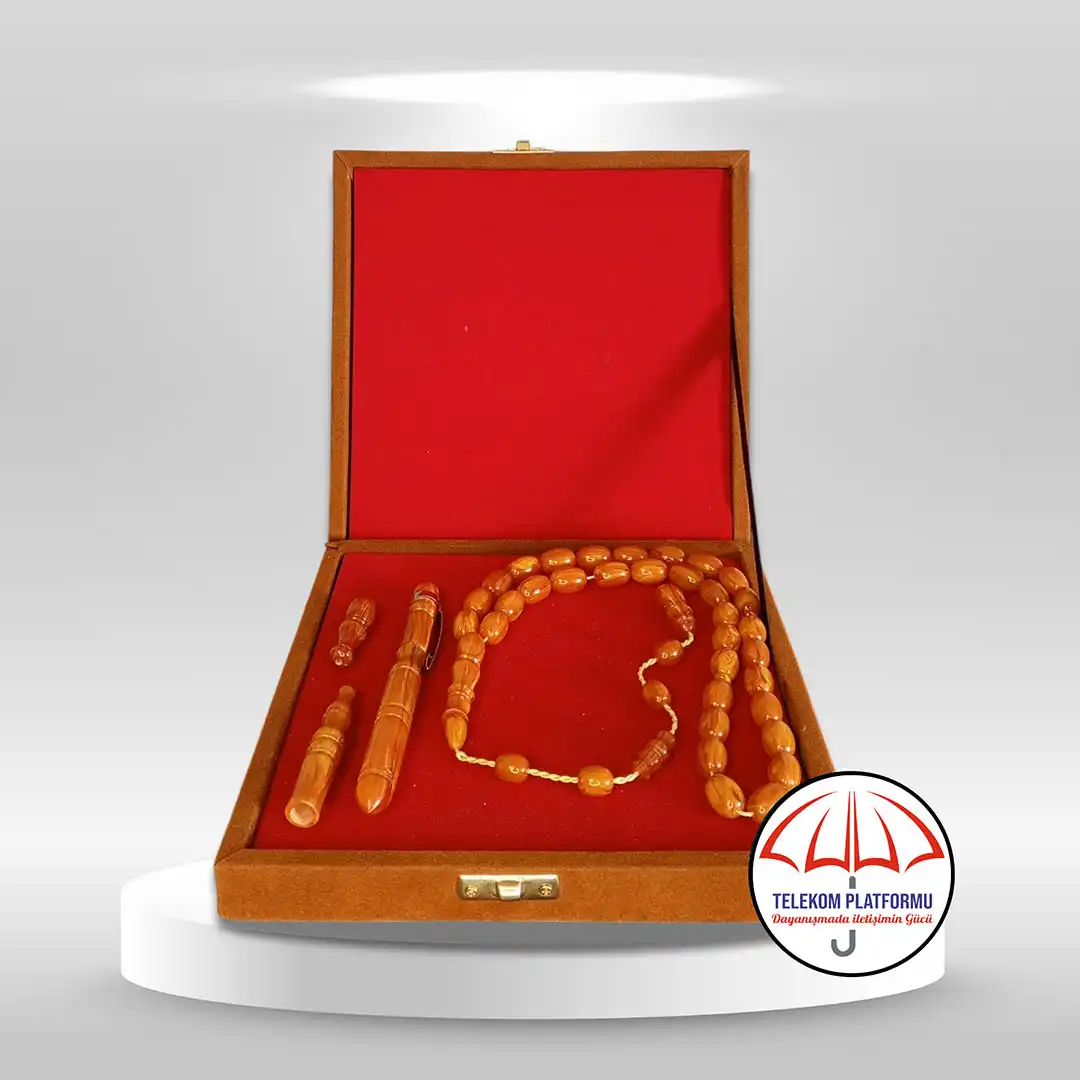 FULL Takım Kehribar Tesbih 